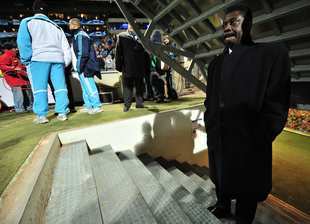 Pape Diouf fait grise mine : Marseille a subi une déroute