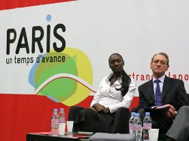 Avec Bertrand Delano�